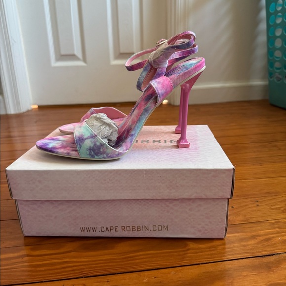 Cape Robbin Shoes - Brand New Pair of Stiletto tie dye heels.